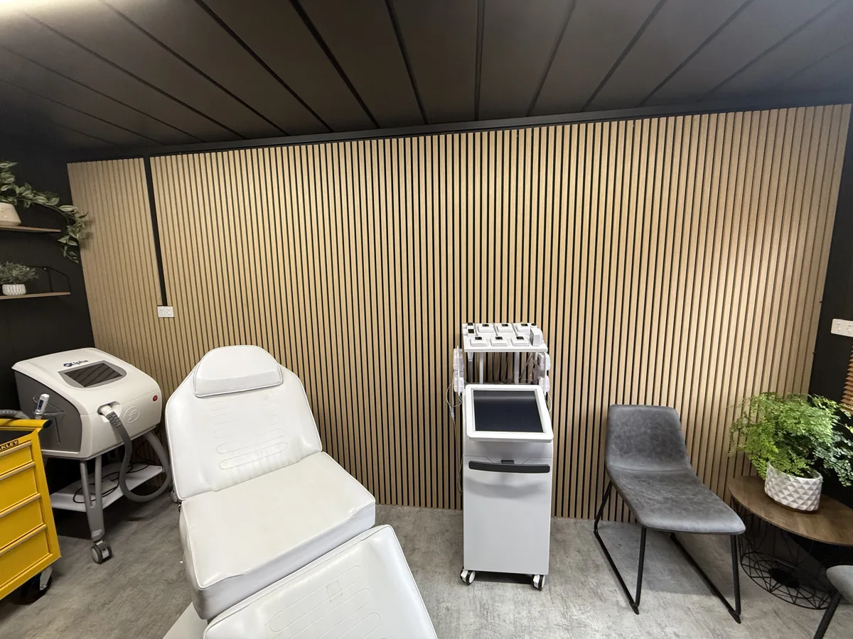 A treatment room at Asylum